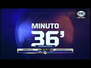 Gremio 4-0 Liga de Quito
