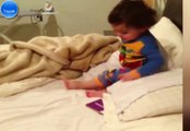 Toddler Escapes his Room During Bedtime