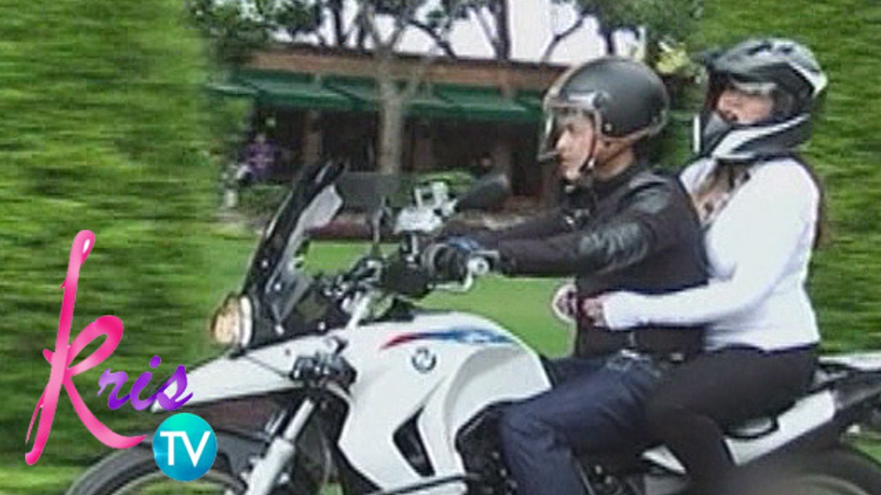 Kris TV: Kris' motorcycle back ride