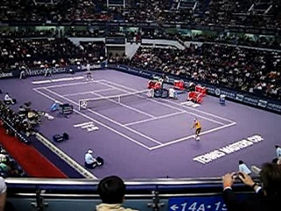 Masters Shanghai 2006 - 1/2 Finals - Federer-Nadal Matchpoin