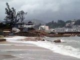 Severe tropical storm Kammuri buffets southeast Cheung Chau