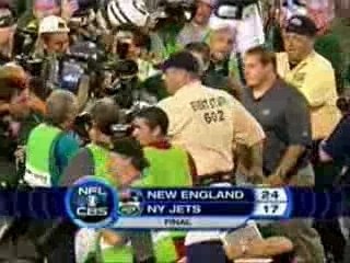 Mangini - Belichick handshake