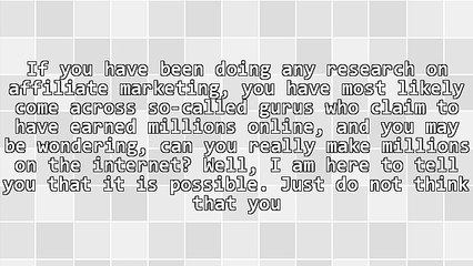 Can You Make Millions With Affiliate Marketing?