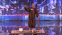 Special Head Levitates and Shocks the Crowd - America's Got Talent