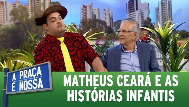 Matheus Ceará fala de histórias infantis