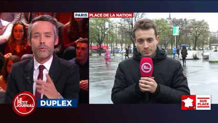 La manif parisienne contre la loi El Khomri - Le Petit Journal du 31/03 - CANAL+