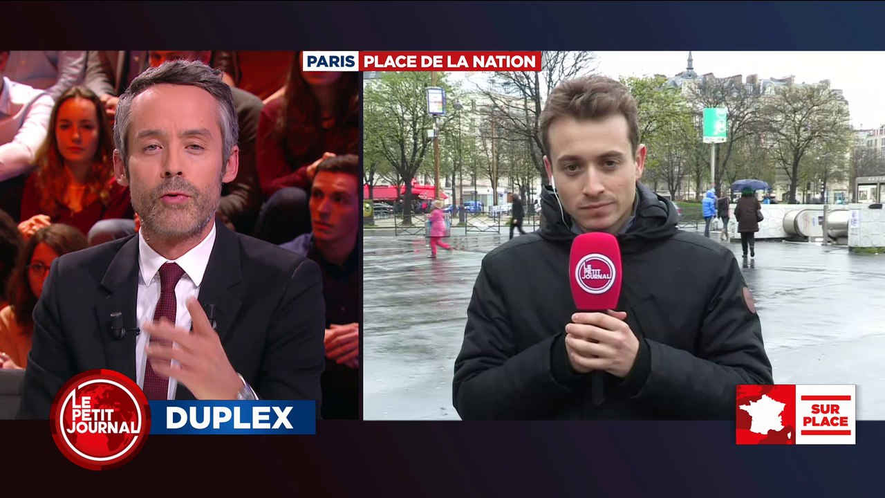La manif parisienne contre la loi El Khomri - Le Petit Journal du 31/03 - CANAL+