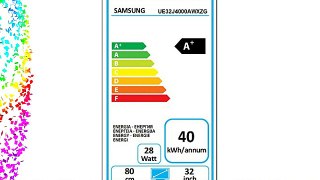 Samsung UE32J4000 80 cm (32 Zoll) Fernseher (HD-Ready DVB-T/DVB-C Tuner)