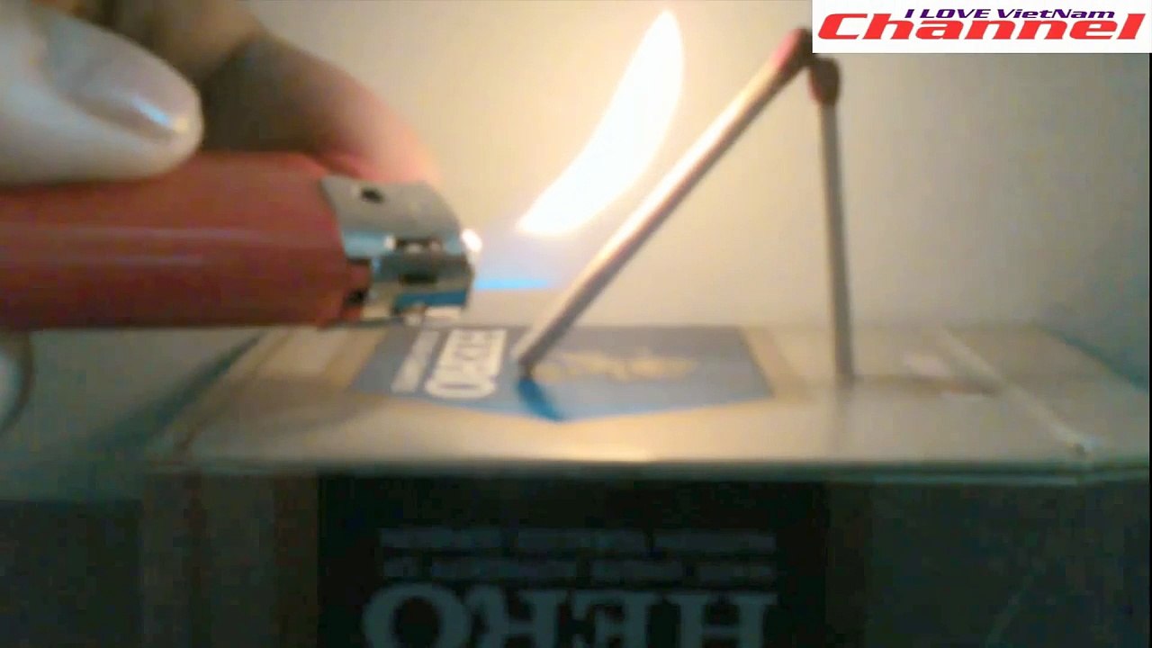 117. The Magic when burning two matchsticks 魔术燃烧的2场比赛时