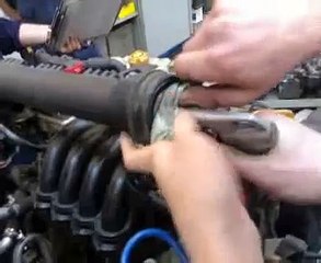 Prova di sovralimentazione motore Fiat Punto 1.2 16V