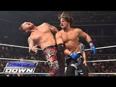 AJ Styles vs. Heath Slater- Smackdown, March 31, 2016