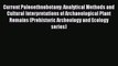 Read Current Paleoethnobotany: Analytical Methods and Cultural Interpretations of Archaeological