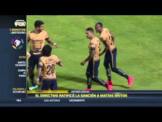 La sanción de Matías