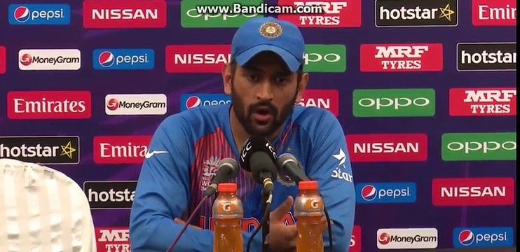 India vs Westindies World T20 2016- Dhoni reply after losing aganist Westindies_HIGH