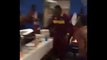 West Indian players Celebration in Dressing Room against India WT20 2016
