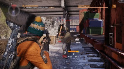 The Division - Hell's Kitchen Arm's Deal Disruption (Defend Cargo Until JTF Arrives) Gameplay PS4