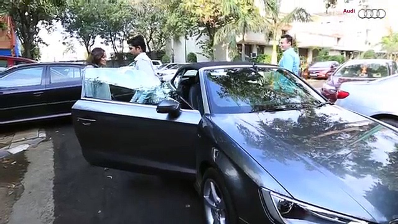 Winner exploring the city in Audi A3 Cabriolet