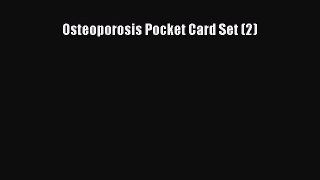 Download Osteoporosis Pocket Card Set (2) PDF Online