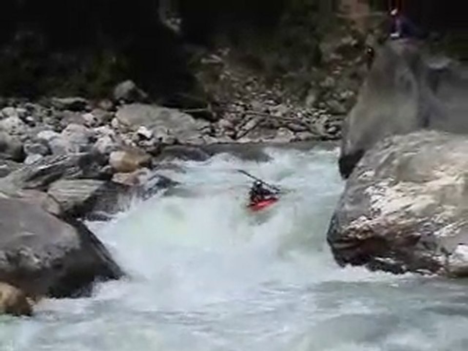 Video de canoe kayak au nepal