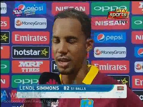 LENDL SIMMONS Exclusive Talk After Defeating India