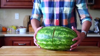 Skin A Watermelon Like A PRO