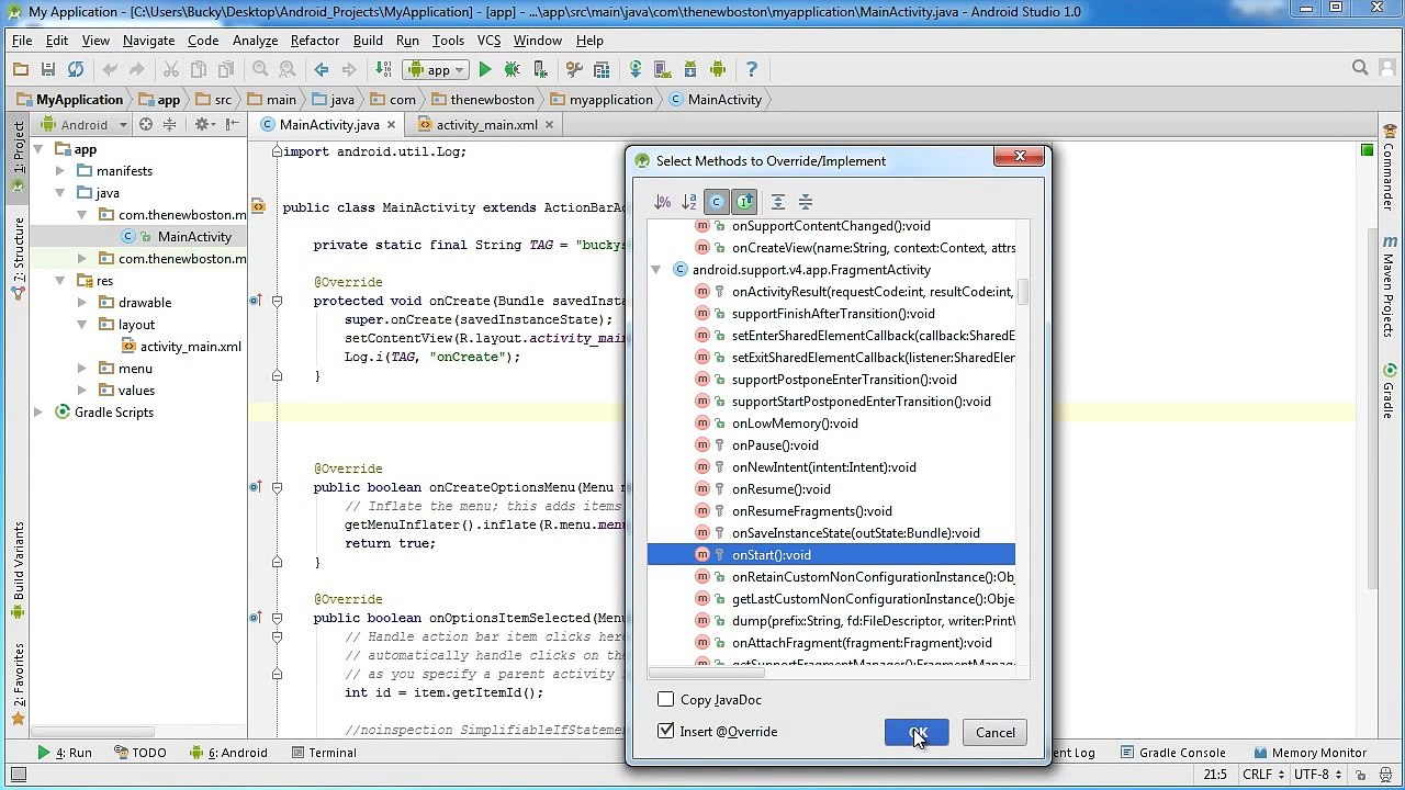 Android App Development for Beginners - 10 - Running the State Changing Example