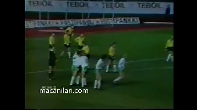 02.11.1983 - 1983-1984 UEFA Cup Winners' Cup 2nd Round 2nd Leg Haka Valkeakoski 2-1 Hammarby IFK (After Extra Time)