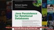 Java Persistence for Relational Databases Books for Professionals by Professionals