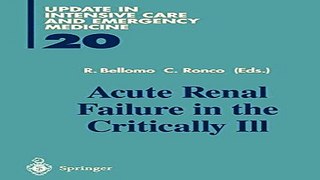 Download Acute Renal Failure in the Critically Ill  Update in Intensive Care and Emergency Medicine