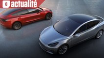 Elon Musk dévoile la Tesla Model 3