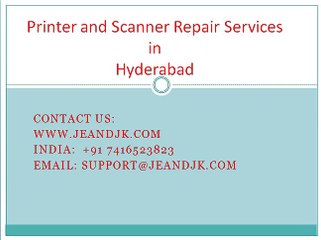 Printer Repair Service Centre in Hyderabad at your door step.