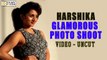 Harshika Poonacha Glamorous Photo Shoot Video : Exclusive - Filmyfocus.com