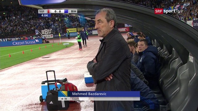 FRIENDLY: Switzerland 0-2 Bosnia-Herzegovina 29-3-2016 (1. poluvrijeme)_720p HD