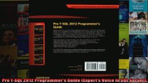 Pro TSQL 2012 Programmers Guide Experts Voice in SQL Server