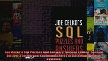 Joe Celkos SQL Puzzles and Answers Second Edition Second Edition The Morgan Kaufmann
