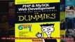 PHP and MySQL Web Development AllinOne Desk Reference For Dummies