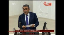 Sezgin TANRIKULU Tahir Elci cinayetiyle ilgili yaptigi konusmada AKP siralarindan laf atilinca TANRIKULU Sizin bu satasm