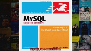 MySQL Second Edition