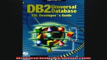DB2 Universal Database SQL Developers Guide