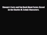 Download ‪Shoopy's Facts and Fun Book About Farms: Based on the Charles M. Schulz Characters.