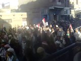 مسيرات في صنعاء مندد بالهجزم الهمجي على تعز