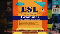 ESL IntermediateAdvanced Grammar English as a Second Language Series