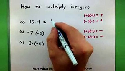 How to multiply integers