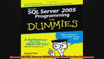 Microsoft SQL Server 2005 Programming For Dummies