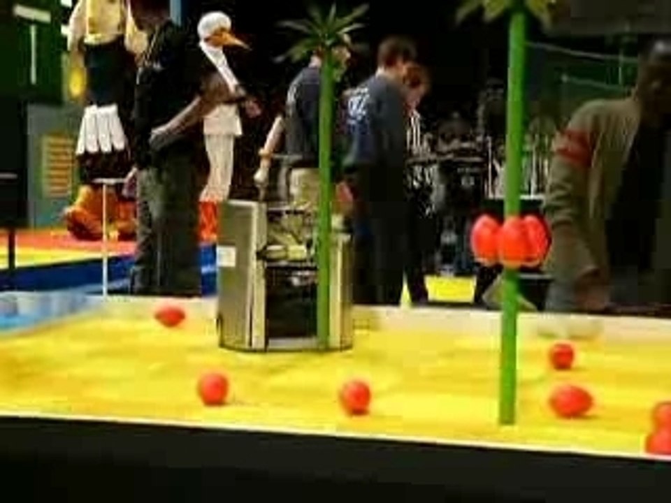 Il casse tout ! ça c'est finir en beauté !