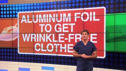 Odiate stirare? Ecco la soluzione al vostro problema....