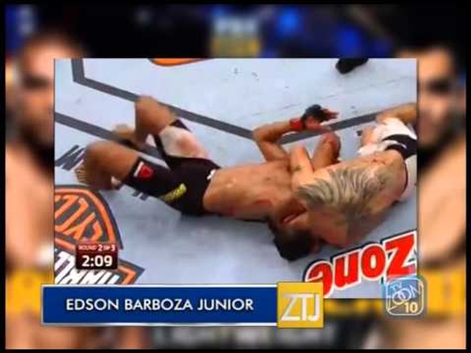 14-12-2015 - LUTA DO FRIBURGUENSE EDSON BARBOZA - ZOOM TV JORNAL