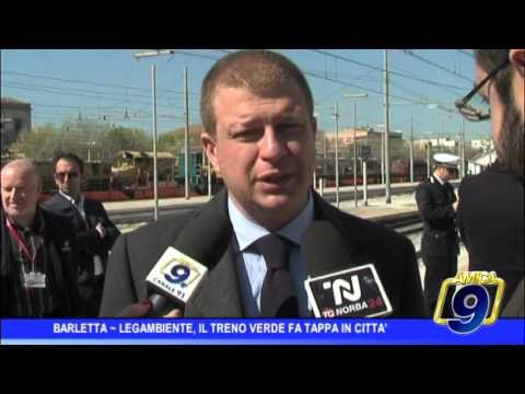 Barletta | Legambiente, il Treno Verde fa tappa in città