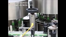 High Speed Vacuum Filling, Capping and Labelling Machine