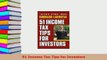 Download  51 Income Tax Tips for Investors Free Books